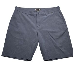TravisMathew Shorts Mens 40 Navy Golf‎ Performance Stretch Chino Lightweight
